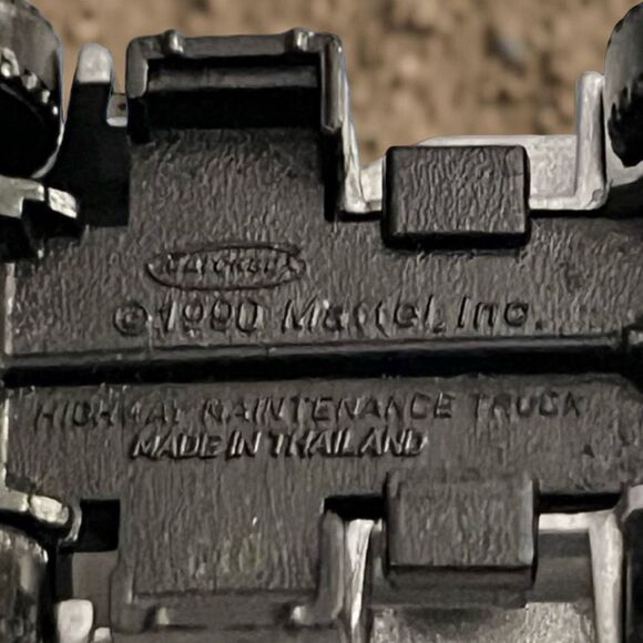 Vintage 1990 Matchbox Plow Master Highway Maintenance Truck Silver Metallic - Picture 4 of 6